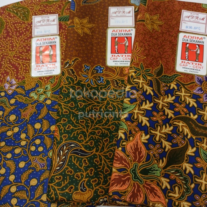 Kain Batik Sarung Sinjang Perempuan Batik Jawa Pekalongan Halus Adrm