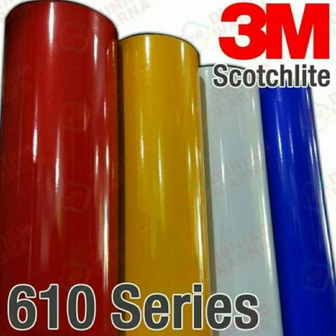 

CO stiker scotlite 3M 610 ukuran 60cm x 45m