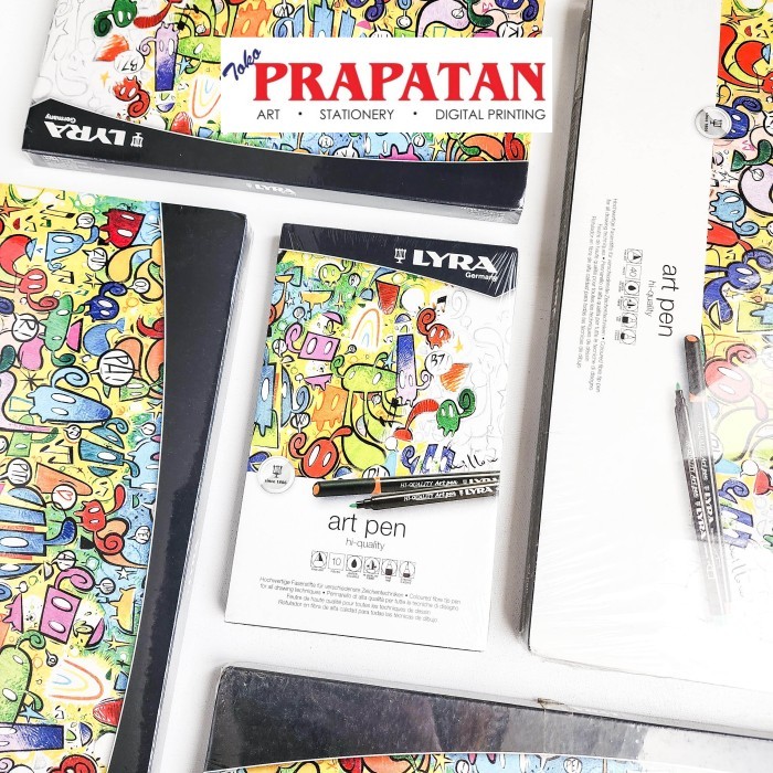 

LYRA HIGH QUALITY ART PEN SET METAL BOX