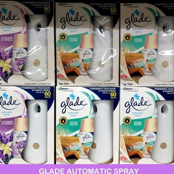 Spesial Glade Autmatic Spray Penyemprot Otomatis Pengharum Ruangan Glade