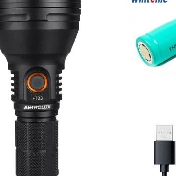 Senter LED Astrolux FT03 XHP50.2 4300lm 735 M Narsilm V1.3 USB-C Terlaris