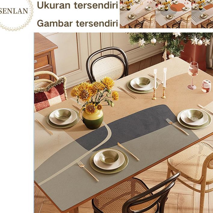 Enlan Elalu Terlihat Berih Dan Rapi Tapla Meja Ulit Dengan Anti Debu Dan Berihtapla Meja Panjangtapl