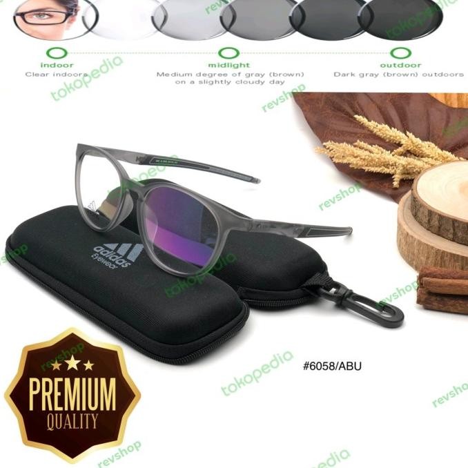 Frame Kacamata Sport Pria Adidas Rounded Terlaris