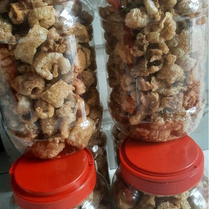 

KRUPUK BABI SAMCAN NON HALAL RAMBAK TOPLES FOOD KERUPUK SNACK