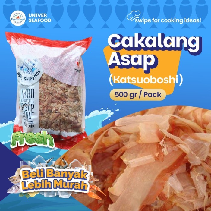 

KATSUOBUSHI/CAKALANG SERUT/TOPING TAKOYAKI 500GR