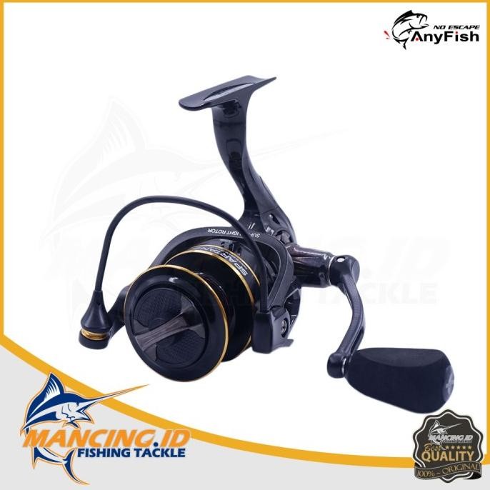 Promo Fishing Reel Anyfish SPARTAN Power Handle Kerekan Pancingan Murah COD