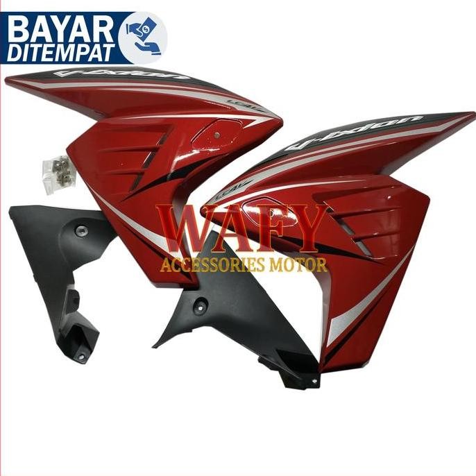Grill Kuping Tangki New Vixion Nvl Nva 2013-2016 Fairing Sayap Mini Motor Vixion