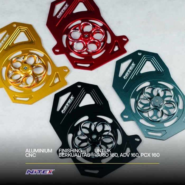 NITEX Cover Radiator + Kipas Alumunium CNC Vario 160 ADV 160 PCX 160