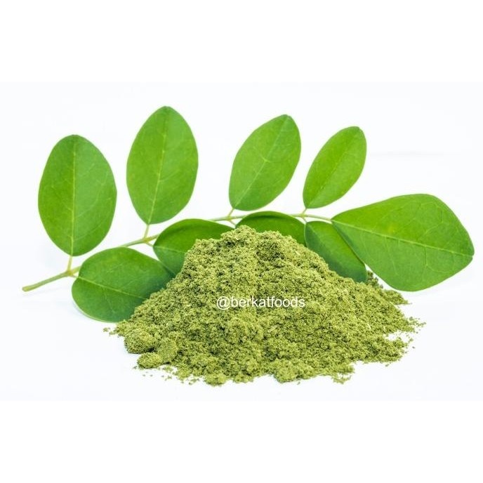 

Ready stock] Moringa Powder Pure / Mungna Saijna Shajna / Bubuk Daun Kelor Murni
