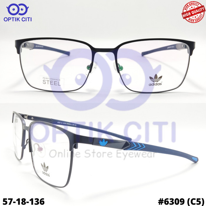 Frame Kacamata Pria Adidas A 6309 Grade Original
