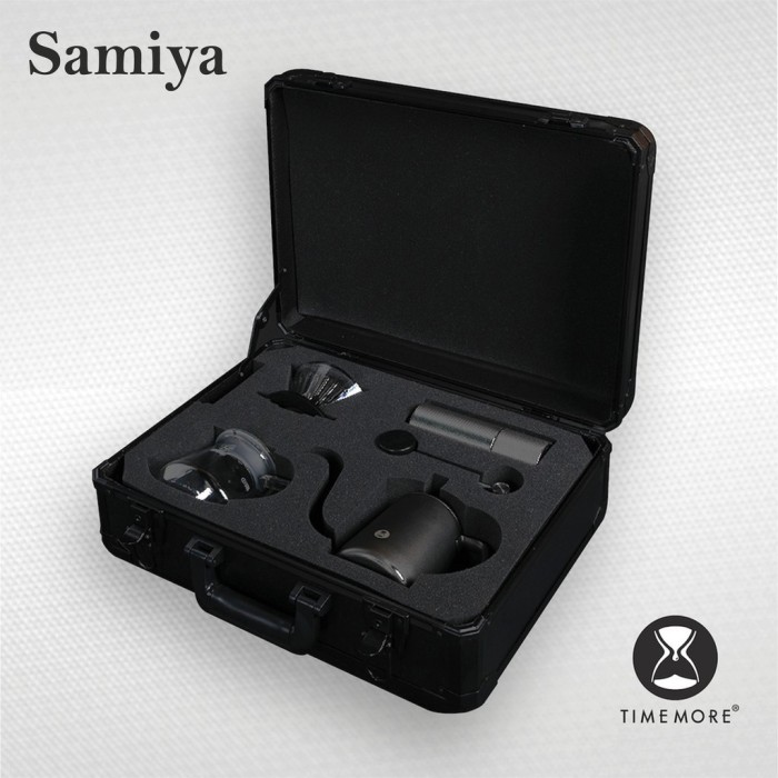 BOOM SALE PR]] timemore small c3 chesnut coffee suitcase / paket alat kopi set