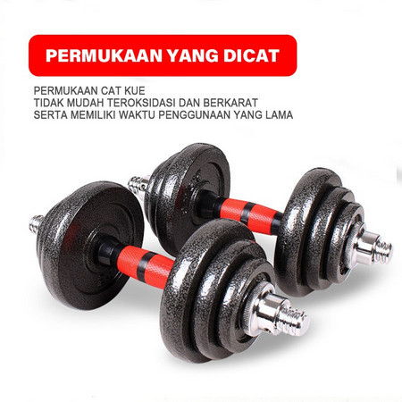 Nadia Peralatan Angkat Berat/Dumbell Barbel Set Dumbel/Alat Olahraga Gym
