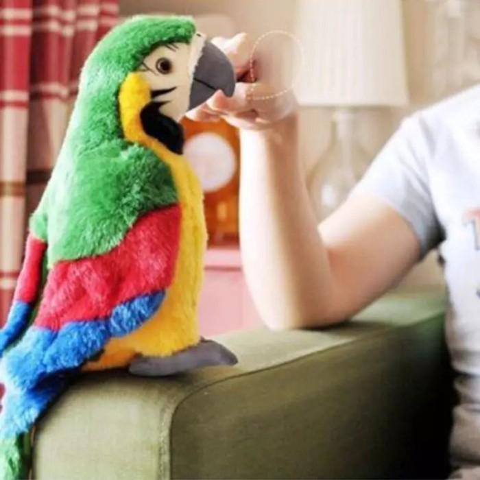 MAINAN ANAK BURUNG BERBICARA , SMART TALKING BIRD BEO - FUNNY BIRD BEO KODE 30