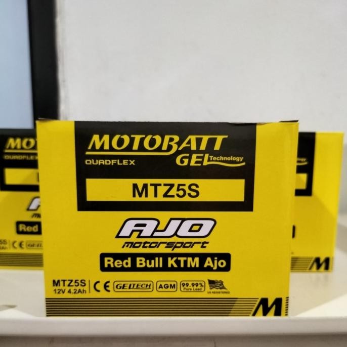 Ori - Aki Motobatt MTZ5S utk motor Honda Beat, Vario, Scoopy, Spacy