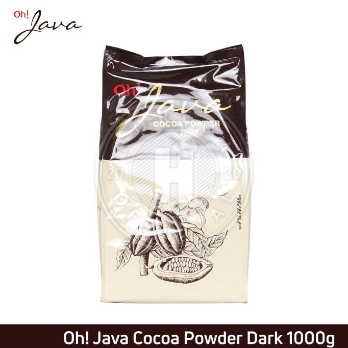 Baru OH JAVA COCOA POWDER DARK CHOCOLATE 1KG / OH JAVA COKLAT KAKAO BUBUK