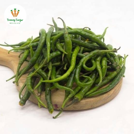 

Cabe Hijau Keriting - 100gram