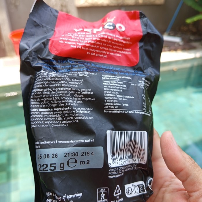 

Sale Terbatas Licorice Venco Drop Boerderijdrop Hard Zout 225 Gr Aman
