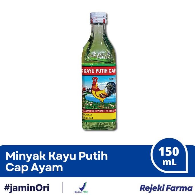 

READY MINYAK KAYU PUTIH CAP AYAM MKP ASLI MEDAN ISI 150 ML 150ML PJ SARI