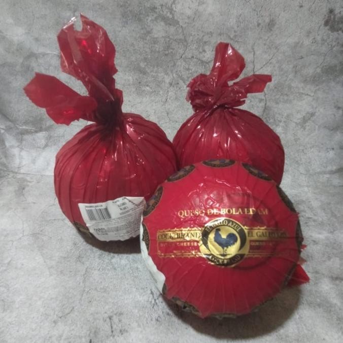 

READY EDAM CHEESE COCK BREAND / KEJU APEL AYAM EMAS HOLLAND GOLDEN