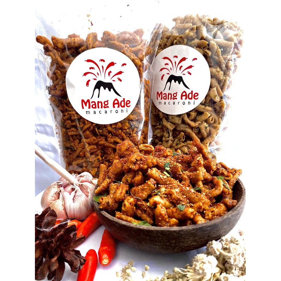 

BERMUTU KRIPIK USUS KRISPI MANG ADE 1KG Merah Pedas Snacks Keripik Food Crispy Cemilan usus crispy