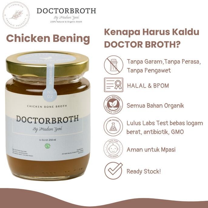 

READY DOCTOR BROTH - CHICKEN BENING - KALDU AYAM BPOM HALAL