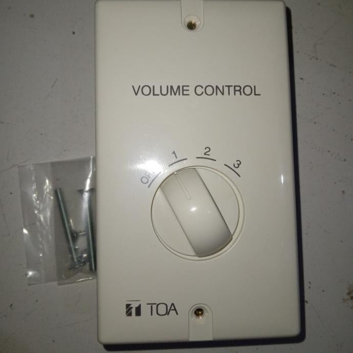 Terlaris volume control toa / TOA Attenuator ZV-303 (30 Watt) SALE