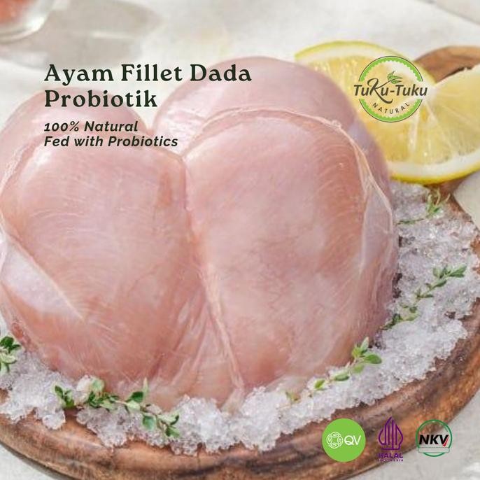 

READY FILLET DADA AYAM PROBIOTIK ORGANIK FROZEN 800 GR- 1KG