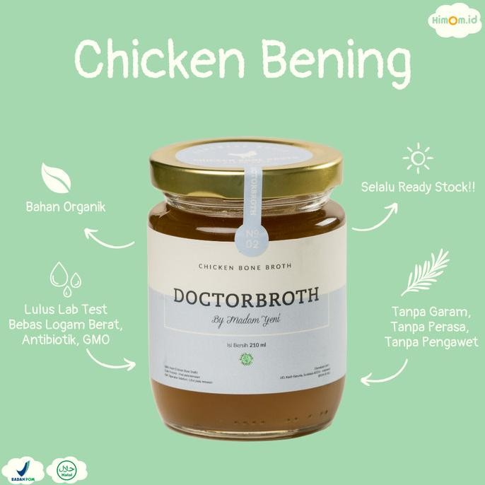 

READY DOCTOR BROTH - CHICKEN BENING, KALDU AYAM,CHICKEN BROTH READY STOCK!