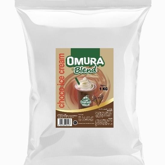 Baru Omura Blend Bubble Drink Powder / Bubuk Minuman Rasa Choco Ice Cream