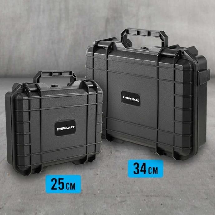 Hard carry case with custom sponge, safety storage box