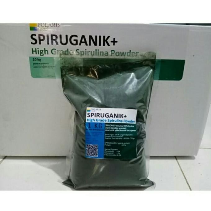 Baru Spiruganik - Spirulina Powder 1KG