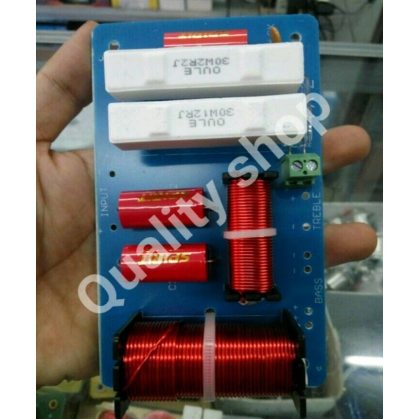 Crosover Pasif 2 Way Buat Speaker 12/15/18 Inch