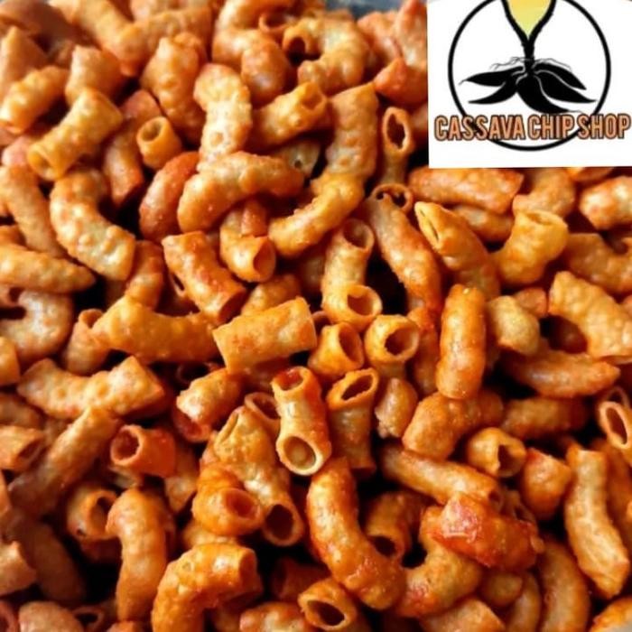 

LIMITED EDITION 500 Gram Makaroni Bantet / Makaroni Bantet Pedas Bumbu Nasi Goreng / Makaroni Pedas