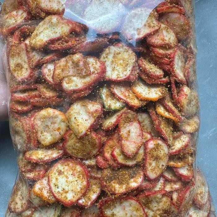 

KOMPLIT Kerupuk Seblak kering 1 kg Food Snack Pedas Cemilan
