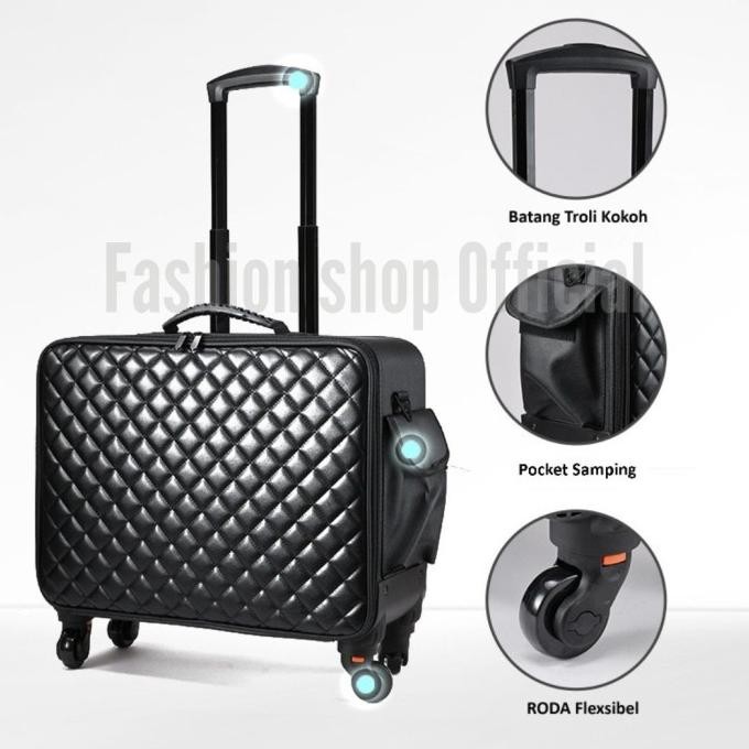 Sale Tas Kosmetik Troli Tas Kosmetik Roda Tas Make Up Troly Tas Make Up Roda Size Jumbo Tas Kosmetik