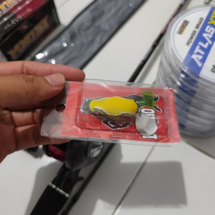 Joran Pancing BC satu set bonus softfrog kodok