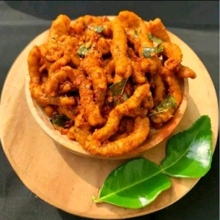

NEW Usus crispy pedas daun jeruk 500gram Ayam Food Camilan Snacks