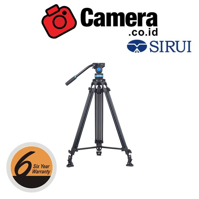 Sirui Sh25 Aluminium Video Tripod Kit New Stok
