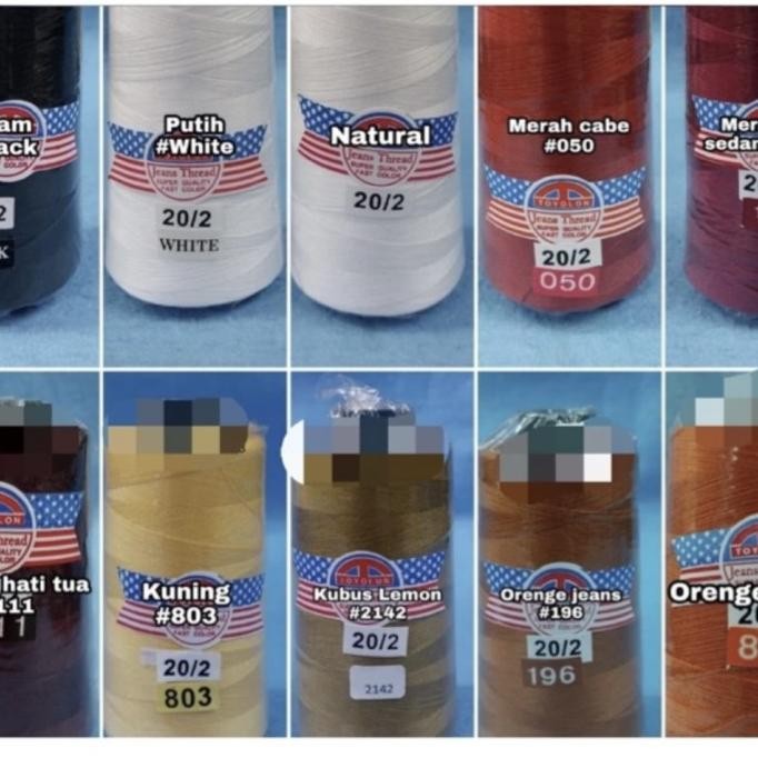 

Benang Toyolon 20/2 Lusinan