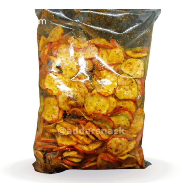 

PROMO kerupuk seblak bantat 250g Kering Food Keripik Pedas Snack Cemilan Makanan