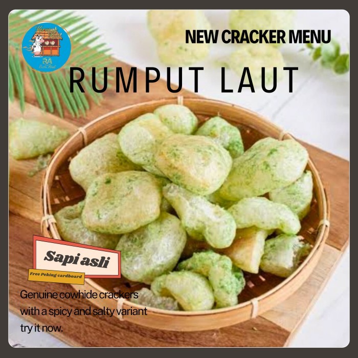 

OBRAL kerupuk kulit sapi 250 gram/snek/food/cemilan/keripik/kerupuk/derokdok/rambak/makanan khas