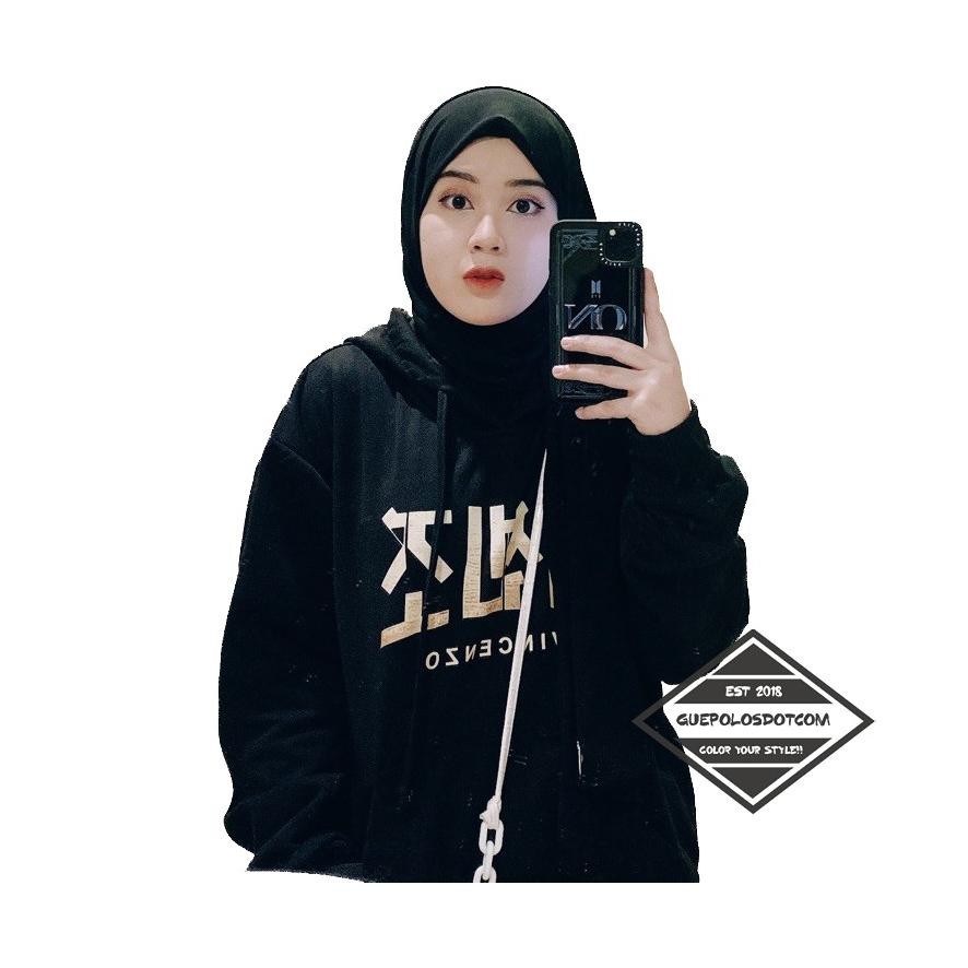 Jaket Hoodie Vincenzo Cassano Depan Belakang - Jaket Vincenzo Drakor Netflix  Kdrama Vincenzo