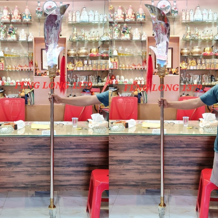 Guan Dao Golok Cosplay Guan Gong Guan Yu Stainless Steel