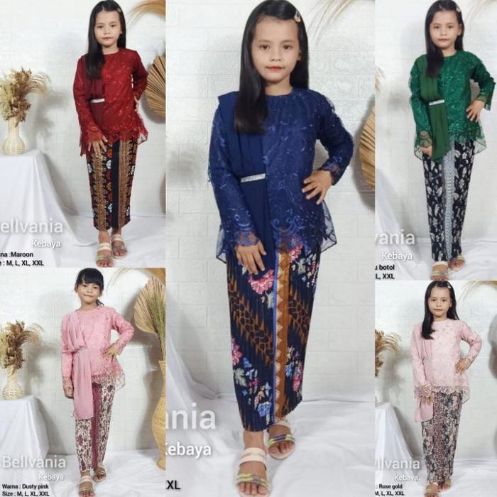 Model Kebaya Anak Perempuan / Kebaya Anak / Kebaya Anak Tanggung / Kebaya / Kebaya Anak Modern