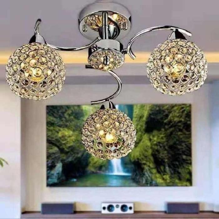 Modern Ceiling Light / Pendant Light / Lampu Kristal Siling / Ceiling Pendant Light LED Lampu