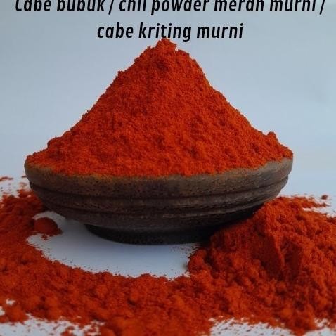 

!!!!!!] Cabe bubuk 35gram / chili powder murni / cabe keriting murni