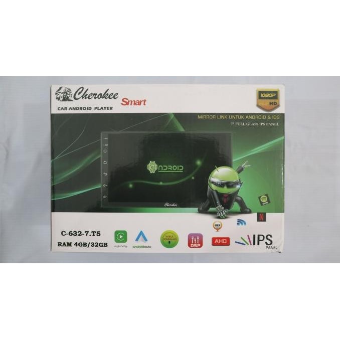 Miliki Android Head Unit Cherokee 7 Inch Ram 4Gb Rom 32Gb Universal