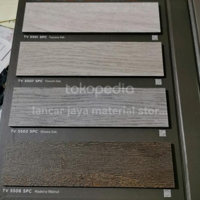 Diskon Vinyl vinil lantai spc click klik taco 5mm underlayer lantai kayu