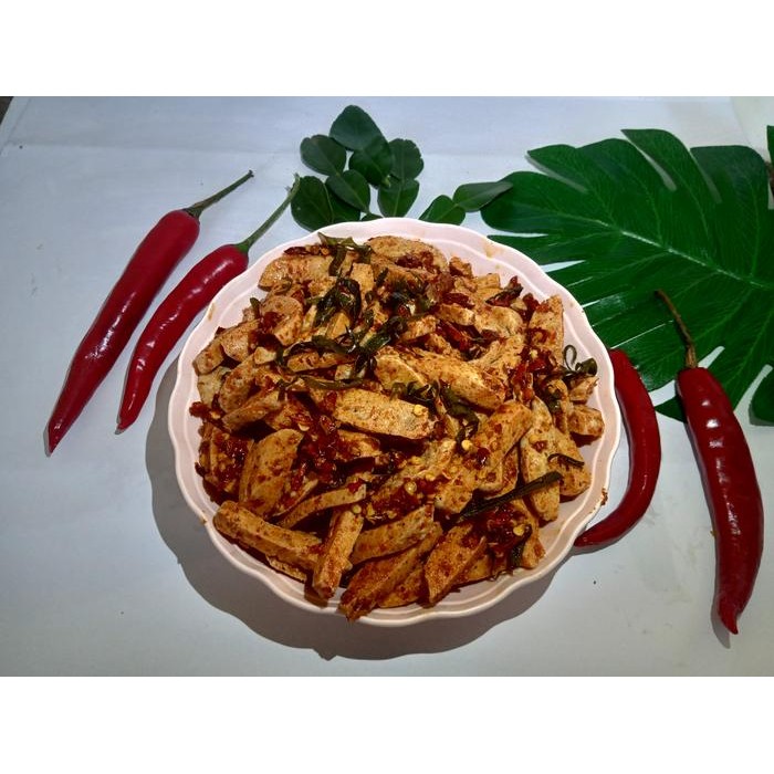 

KOMPLIT Basreng 1kg pedas original daun jeruk food snacks