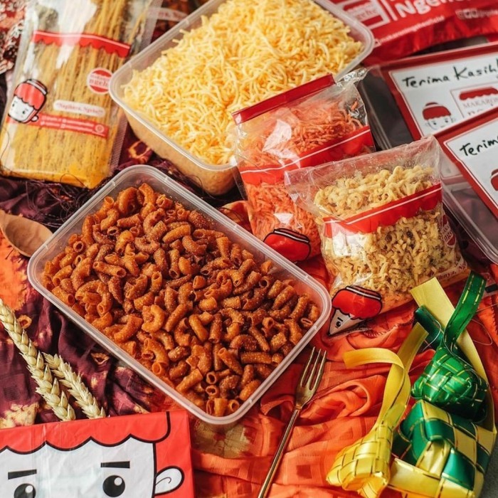 

BERKUALITAS Makaroni Kering Snack Jajanan SD Makanan Ringan Super Pedas